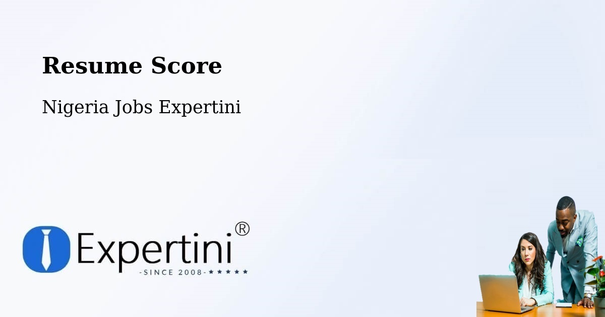 Resume Score & Job Description Match Tool – Dindima - Nigeria Jobs Expertini